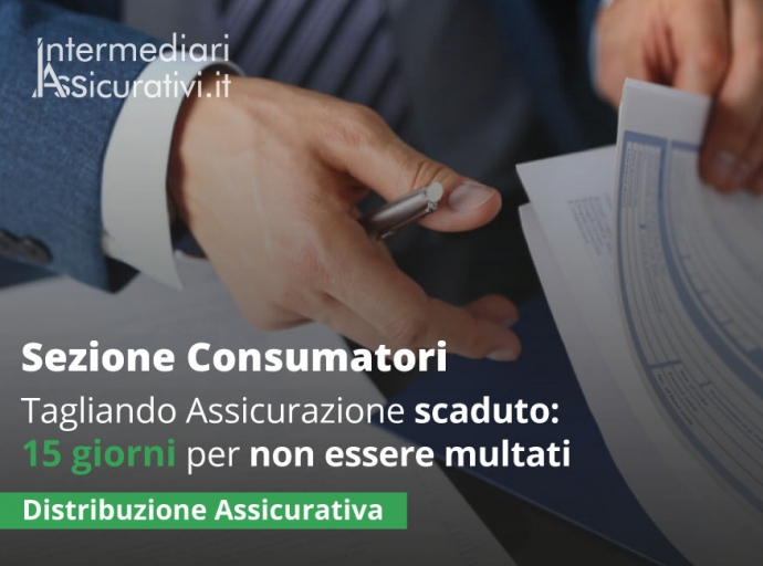 Tagliando Assicurazione Scaduto: 15 giorni per non essere multati